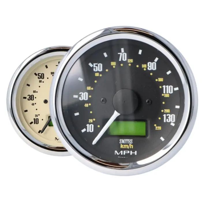 Reapris Mätare Smiths Classic Hastighetsmätare 220km/h 80mm