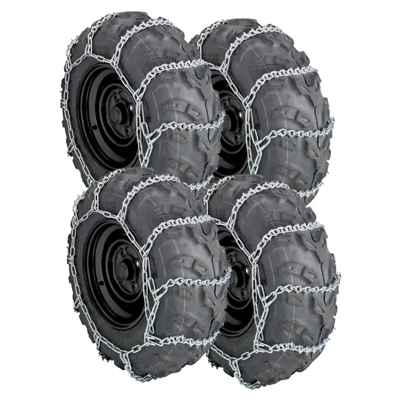 Sänkt pris Snökedje Paket med Piggar för däck 25x8-12 & 25x10-12