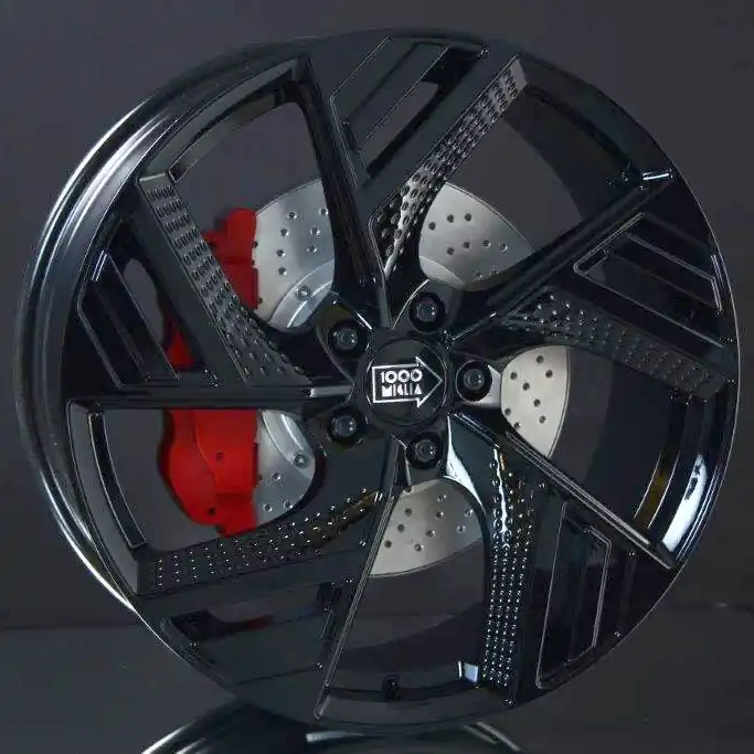 Billig MILLE MIGLIA MME-5 GLOSS BLACK 7,5X18