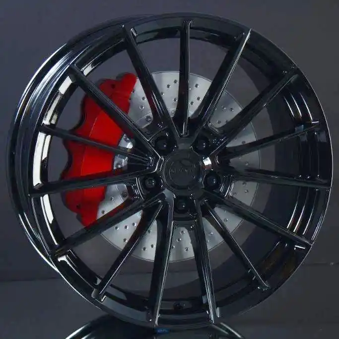 Beställ nu MONACO WHEELS FF1 GLOSS BLACK 8X19