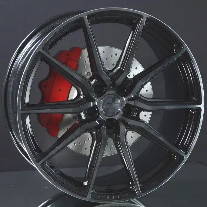 VOSSEN HF3 DOUBLE TINTED GLOSS BLACK 9,5X19 Sista chansen