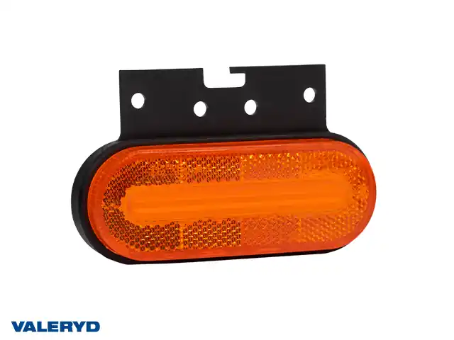 Rabatt Sidomarkeringsljus LED Valeryd Gul 126x76x40 med indikator