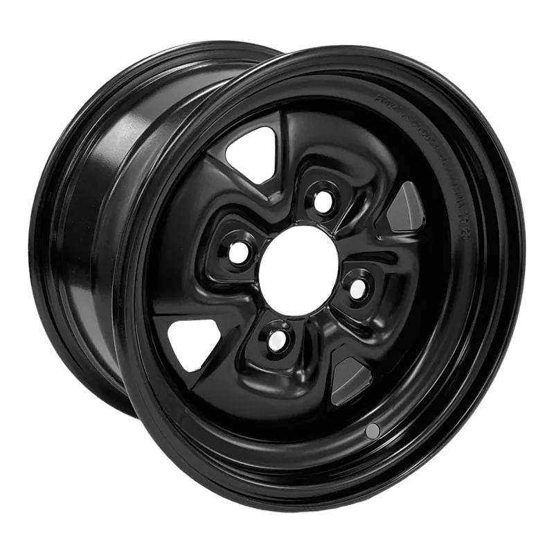ATV Stålfälg 12x7 4/110 5+2 Svart Rea