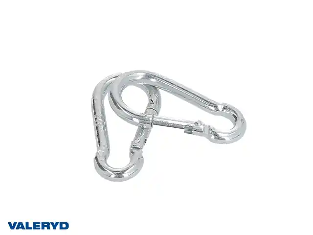 Snabb leverans Karbinhake 12x140mm, 540Kg galvaniserad (2-pack)