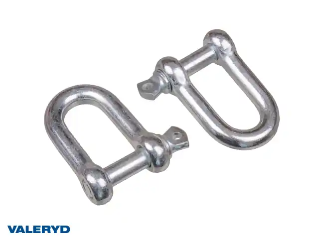 Schackel M16 rak galvaniserad (2-pack) Bästa pris