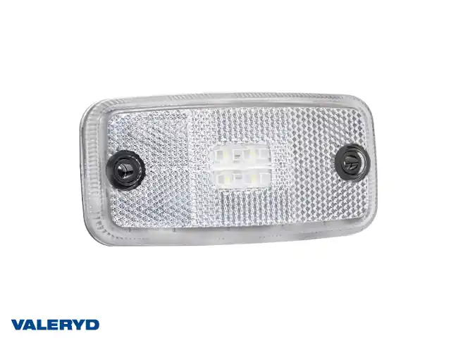 Extra rabatt Positionsljus LED Valeryd Vit 110x54x16