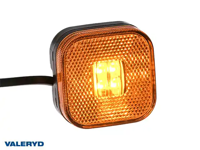 Rabatt Sidomarkeringsljus LED Valeryd Gul 62x62x27