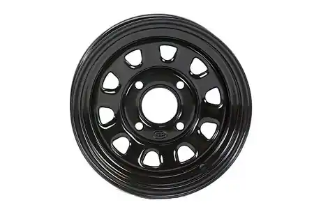 Fälg ITP Delta Stålfälg 12x7 4/110 2+5 Svart Rea