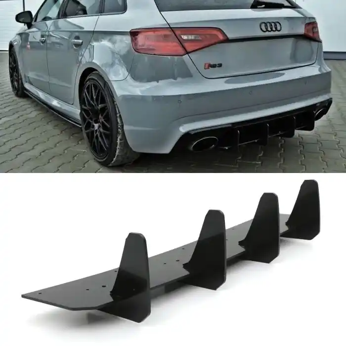 Diffuser Gravity Performance Audi S3 Hatchback 8V 17-20 Begränsat antal