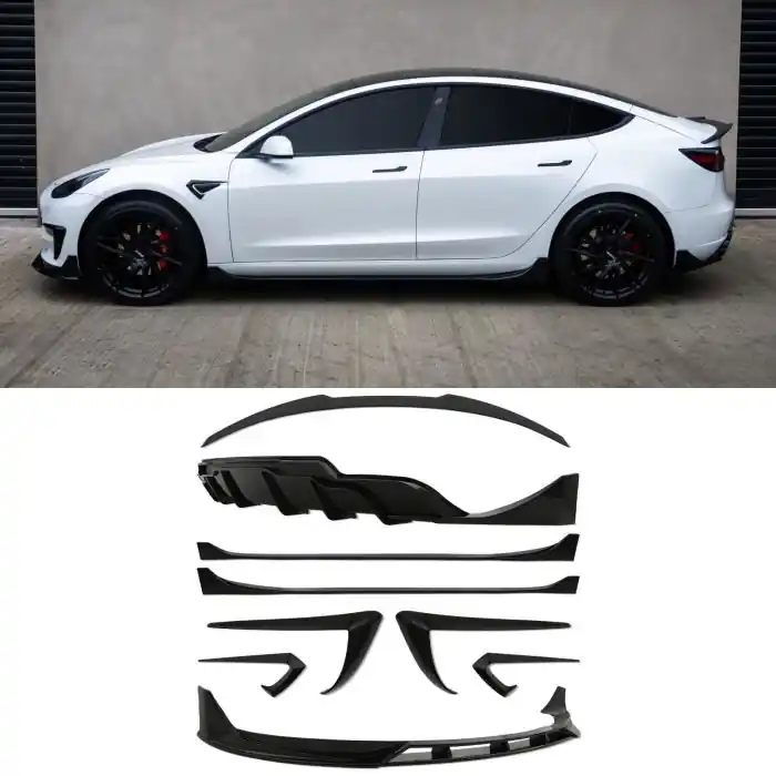 Aero Body Kit Gravity Performance Tesla Model 3 19- Lägg i varukorgen