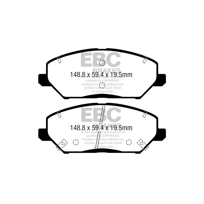 Handla nu Bromsbelägg EBC DP42362R