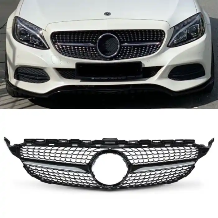 Grill Gravity Performance Mercedes C-Klass A205 14-18 Diamond Style Endast denna vecka