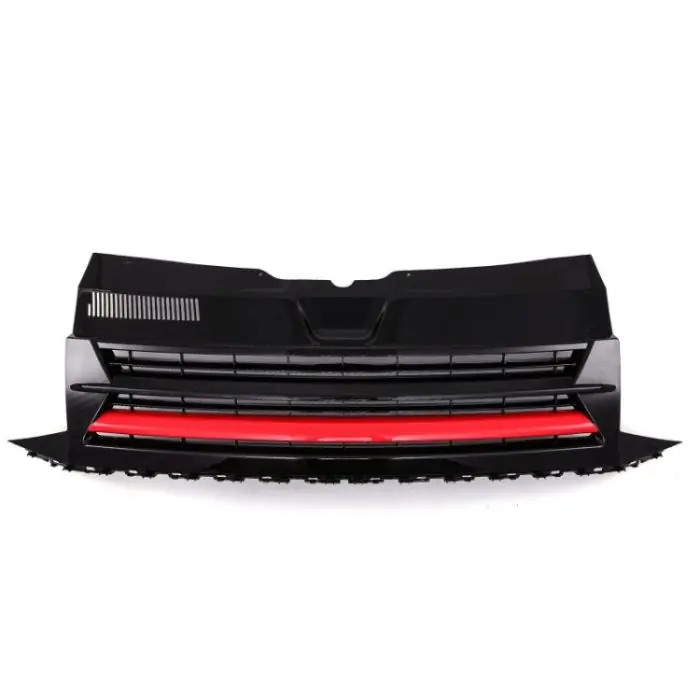 Populär Grill Gravity Performance VW Transporter T6 16-19 Utan Emblem Röd List