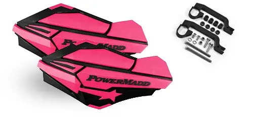 Endast idag Powermadd Sentinel Handtagsskydd Kit Rosa