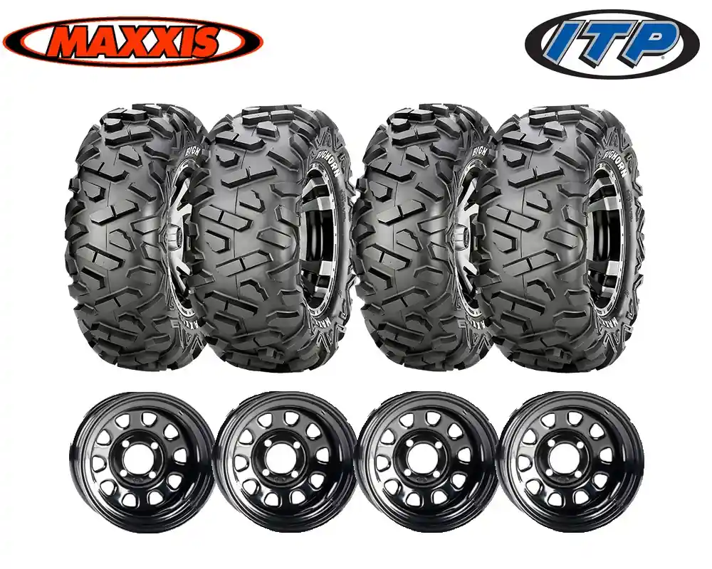 Maxxis Bighorn Allround 25 Tums Däck på Stålfälg Fynd
