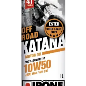 Populärt val Ipone Katana Offroad Olja 10W-50 Helsyntetisk 1L