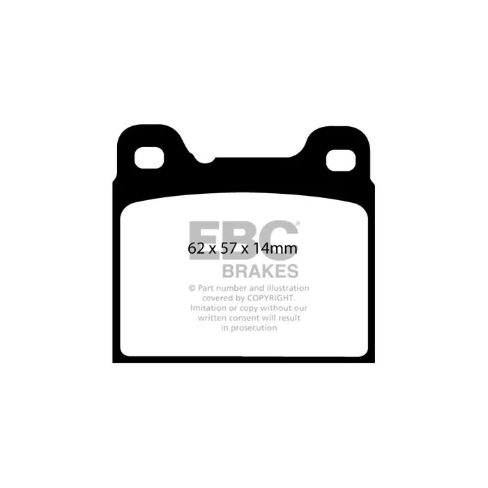 Bromsbelägg EBC Ultimax DP1043 Rabatt