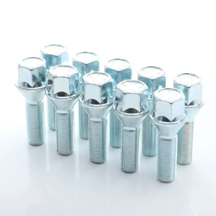 Hjulbult 17mm JR Wheels Set 10st Silver Endast denna vecka