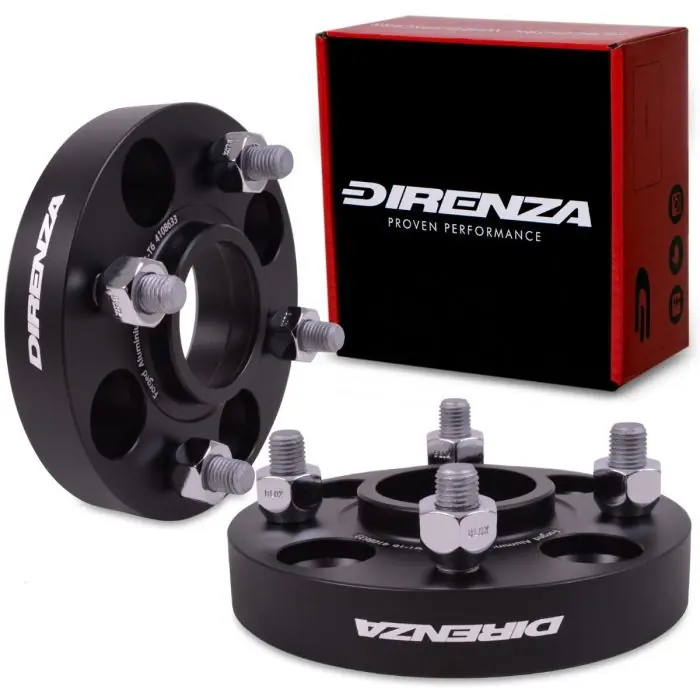 Spacer Kit Direnza 25mm Par Ford Focus / Puma / Escort / Cougar / Sierra 4×108 M12×1.5 63.4mm Populär